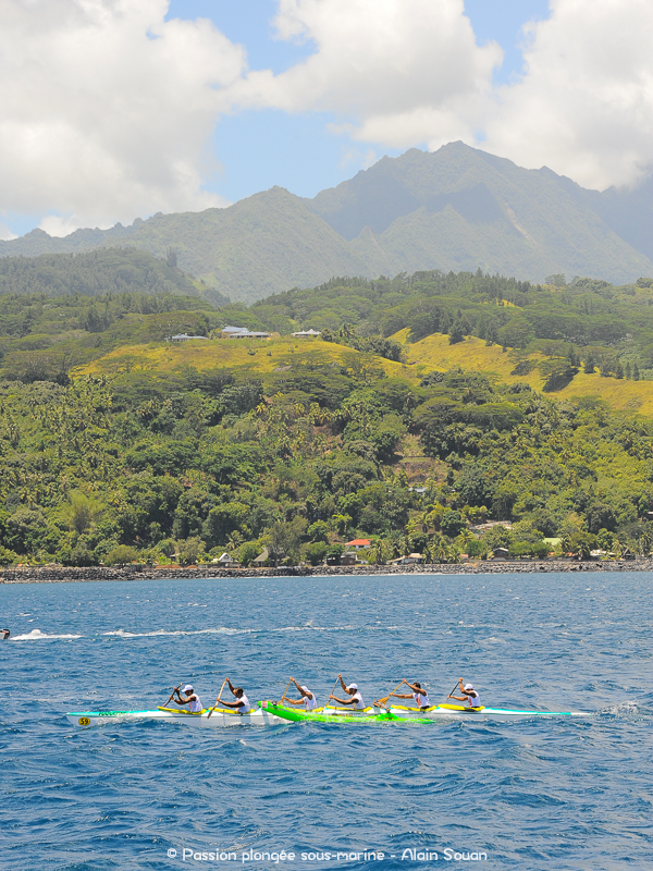 Course kayaks Tahiti