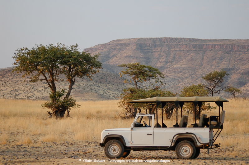 safari Damaraland Namibie
